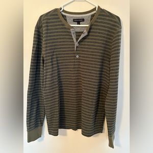 BANANA REPUBLIC Striped Henley